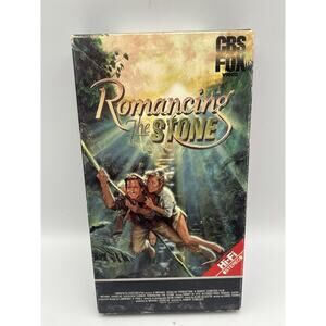 Romancing the Stone (VHS) - Michael Douglas - Kathleen Turner - CBS FOX
